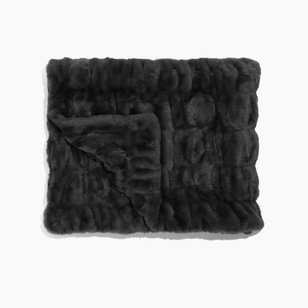 The Lola Pet Blanket | Charcoal Grey